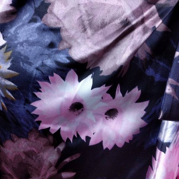 @ Debut size 8 sheath floral dress empire waist - Picture 5 of 7